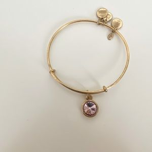 Alex & Ani gem stone bracelet